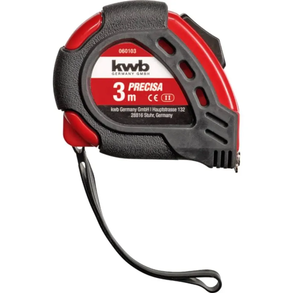 KWB metro nastro acciaio 3 m magnetico con clip