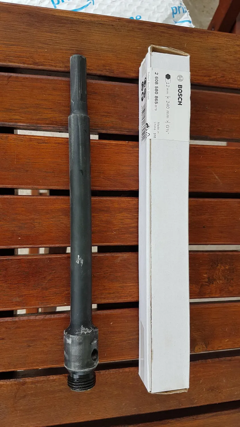 Bosch Expert adattatore corone diamantate esagonale G 1/2 240 mm