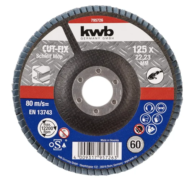 KWB Easy-Cut Longlife 624720 disco da taglio 125 mm metallo