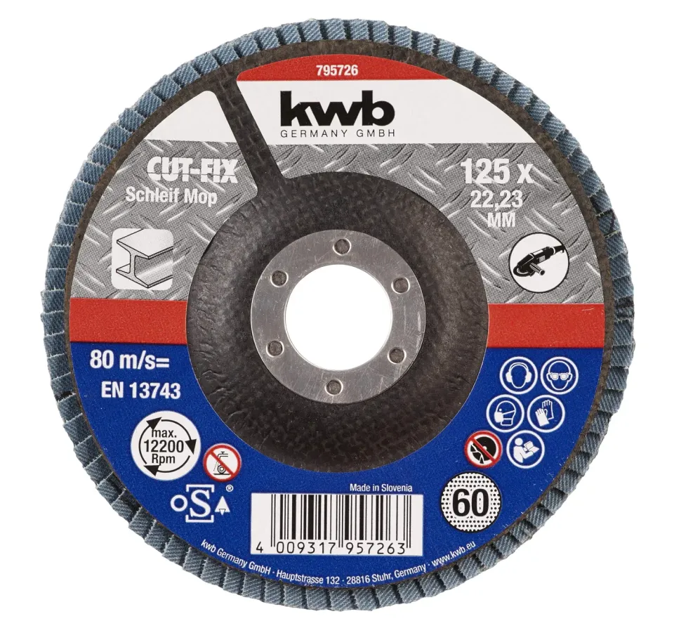 KWB Easy-Cut Longlife 624720 disco da taglio 125 mm metallo