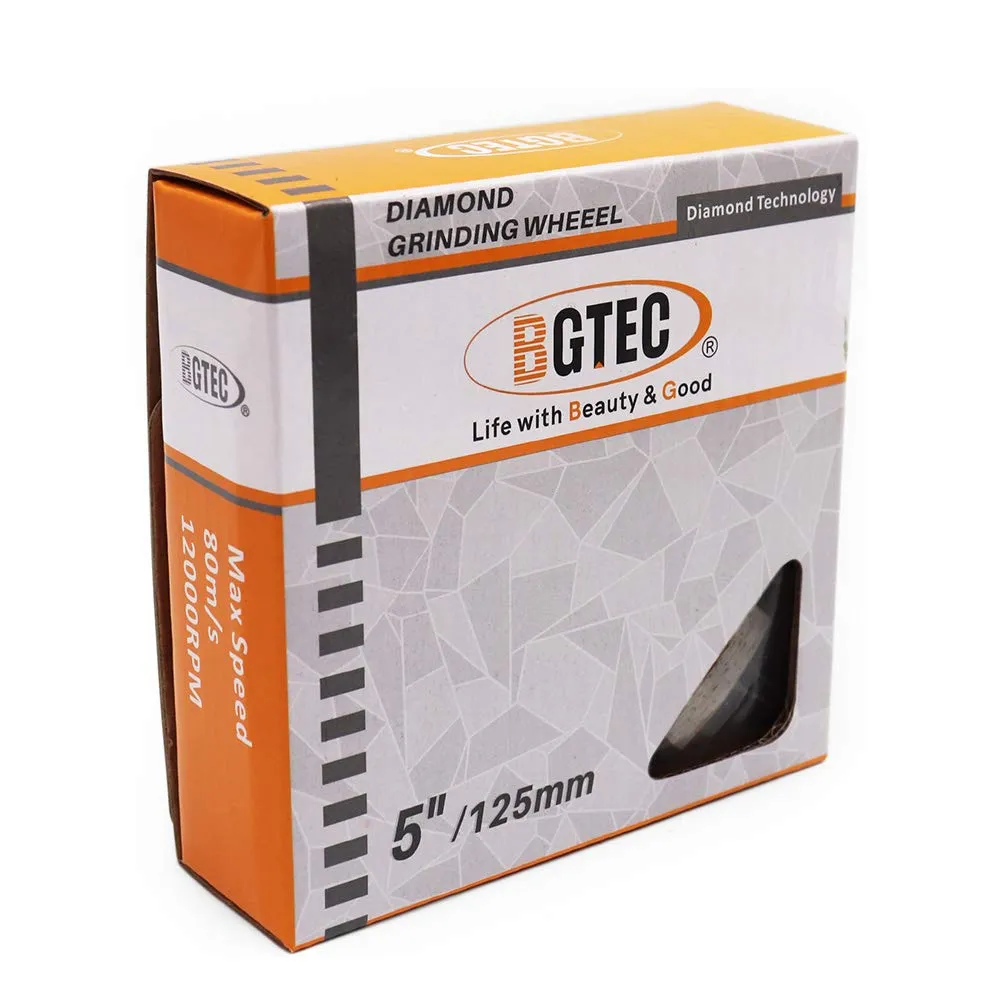 BGTEC mola diamantata a tazza 125 mm M14 per cemento
