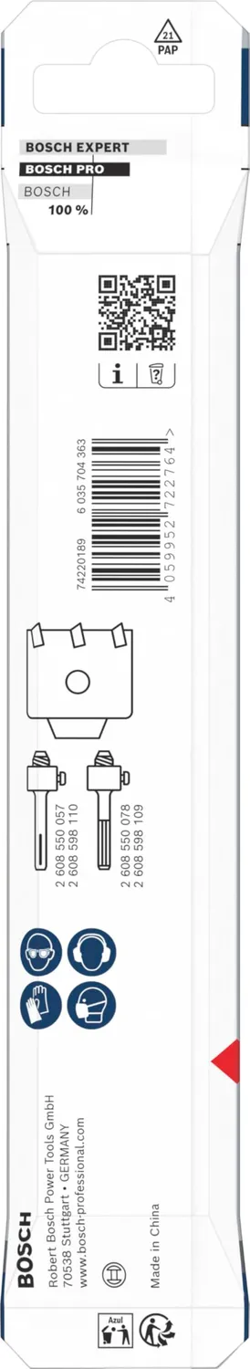Bosch Expert PRO Pilot Drill Punta 8x120mm Muratura