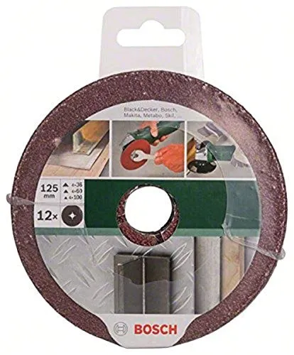 Bosch Expert Bluemetal fogli abrasivi 125 mm 12 pz
