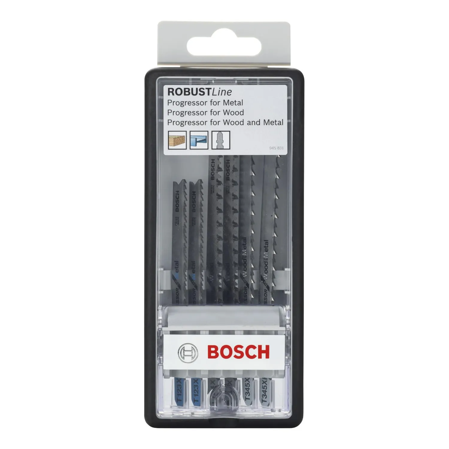 Bosch Expert Progressor Wood&Metal T lame seghetto 6 pezzi legno metallo