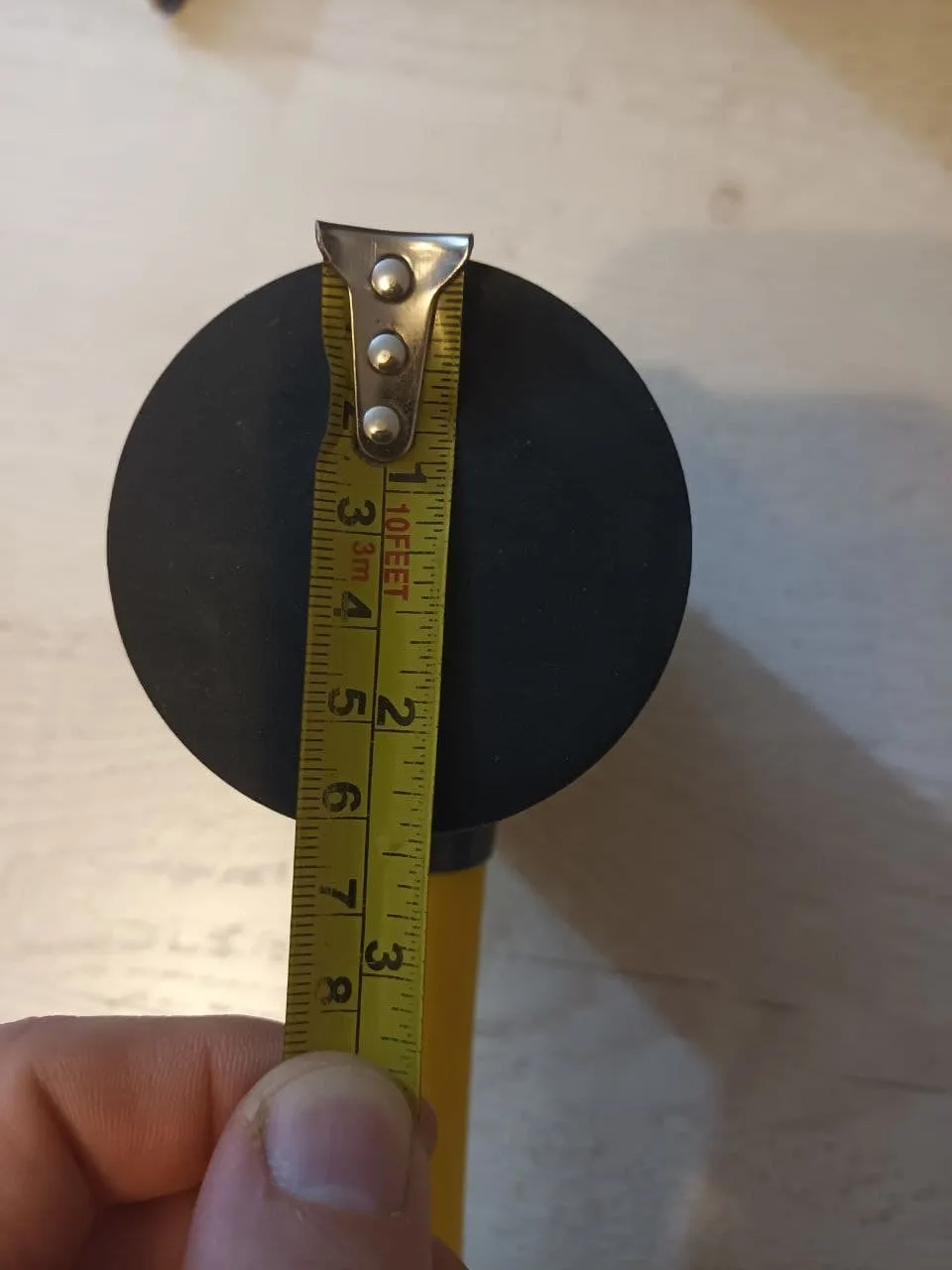 S&R Martello Gomma Nera 680 g 65 mm Piastrelle
