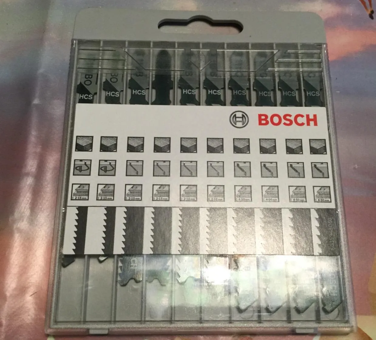 Bosch lame seghetto alternativo T legno 10 pezzi miste