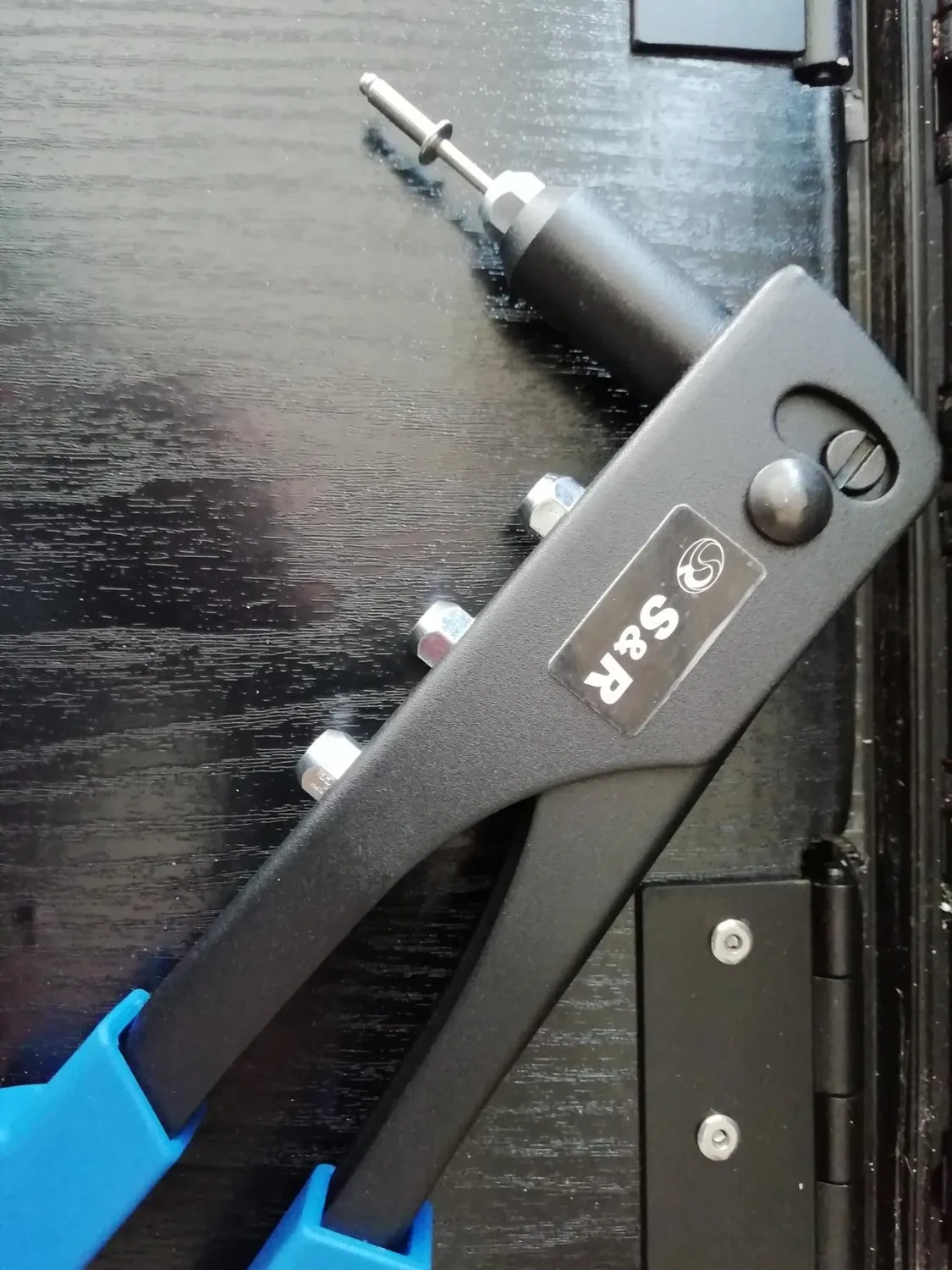 S&R Rivettatrice Manuale Professionale pinza rivetti testina lunga