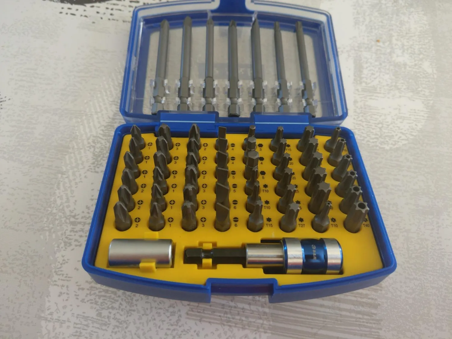 S&R Set Inserti Avvitatore 57 Pezzi con Magnetico S2