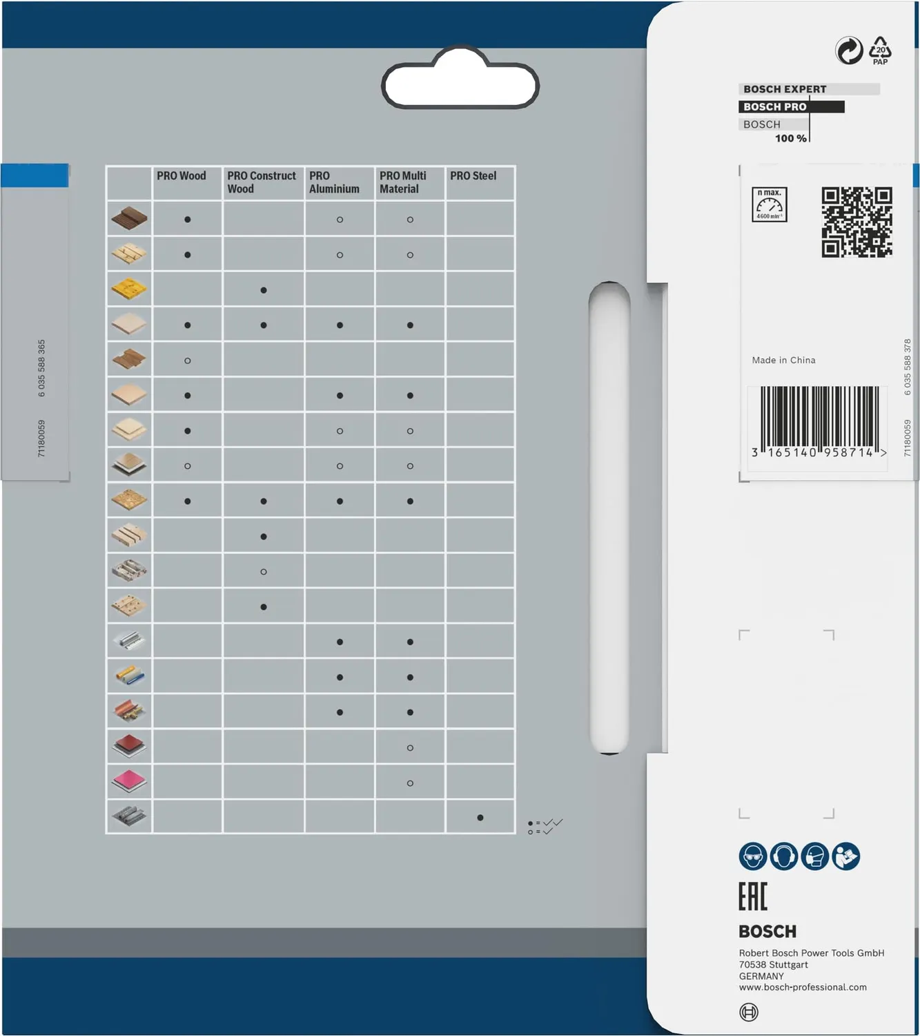 Bosch Expert Standard for Steel lama circolare 160 mm 36 denti