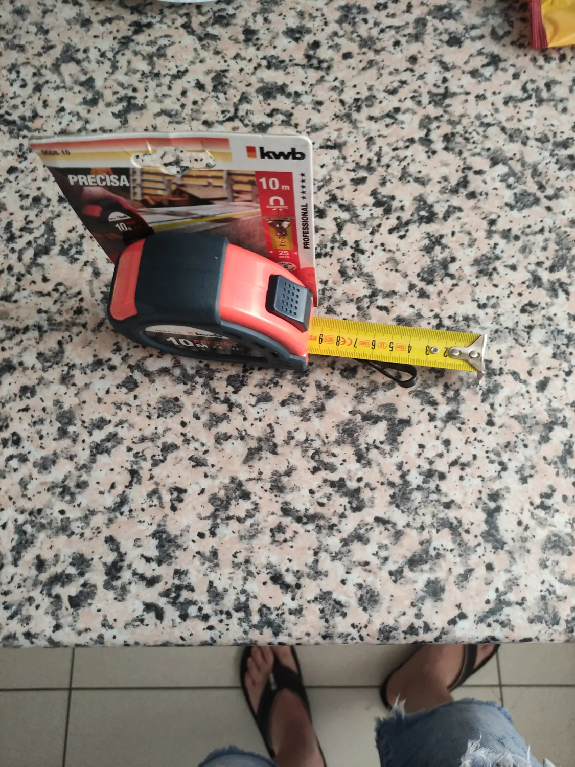 KWB metro a nastro 10 m magnetico acciaio