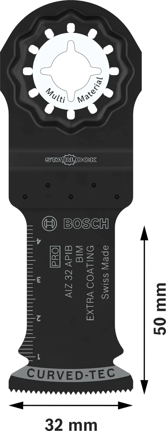 Bosch Pro AIZ 32 APIB lama multitool 32 mm BIM 50 pezzi