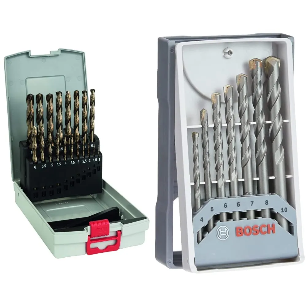 Bosch ProBox punte metallo HSS-G 1-10 mm 19 pezzi