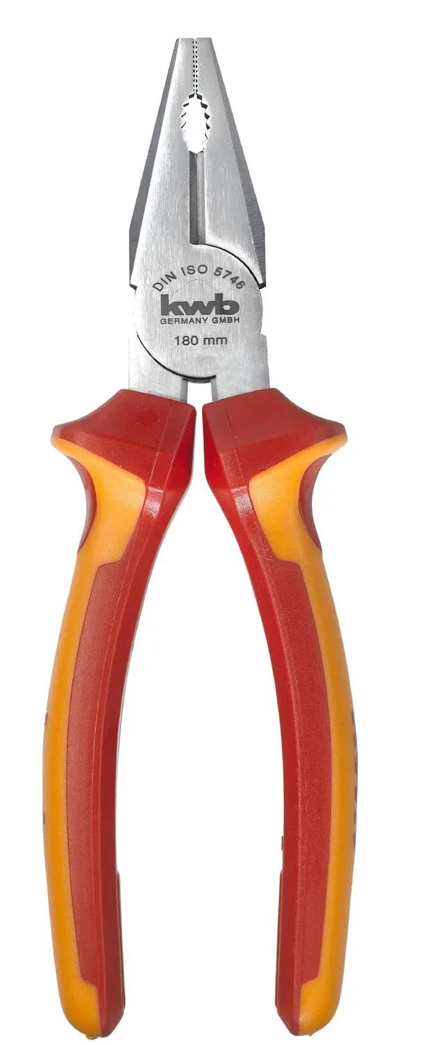 KWB 396320 Pinza Combinata 180 mm VDE isolata