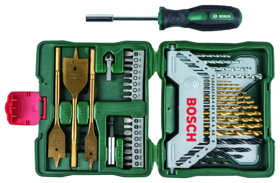 Bosch X-Line 40 Set punte 40 pezzi Titanium
