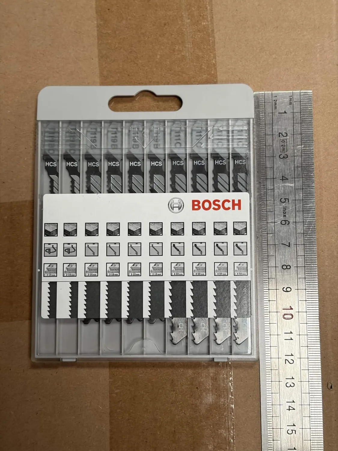 Bosch lame seghetto alternativo T legno 10 pezzi miste
