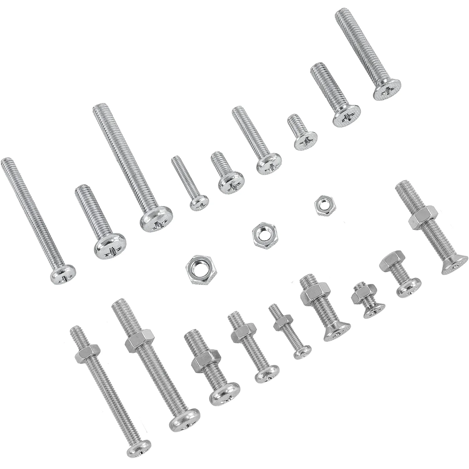 S&R WERKFIX kit viti e dadi 320 pezzi M3-M5