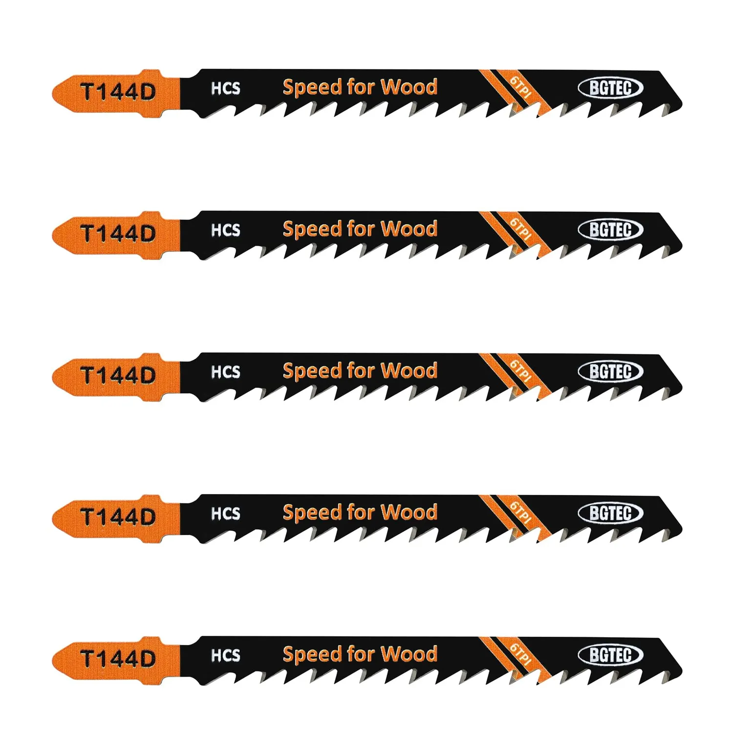 BGTEC set lame seghetto alternativo 50 pz attacco T HCS HSS