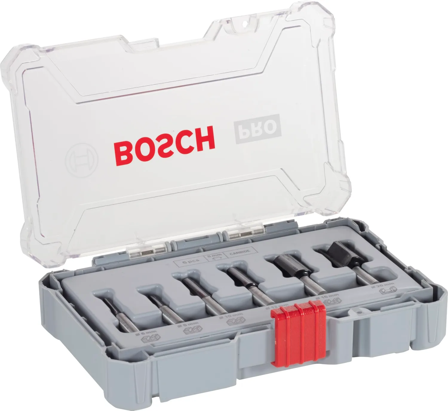 Bosch Expert 2607017475 frese legno 8 mm set 30 pz miste