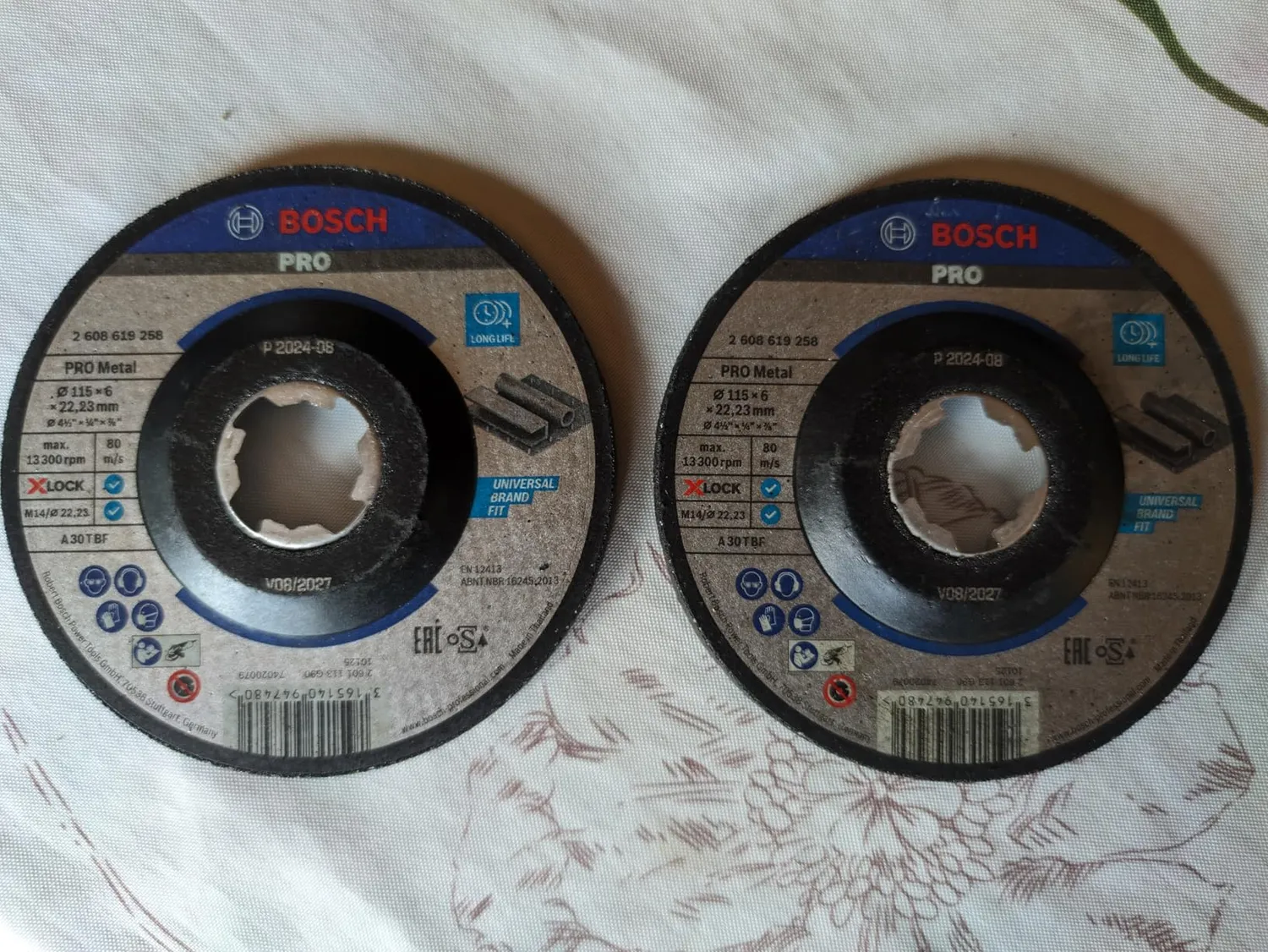 Bosch Expert mola da sbavo metallo X-Lock 125x6 mm