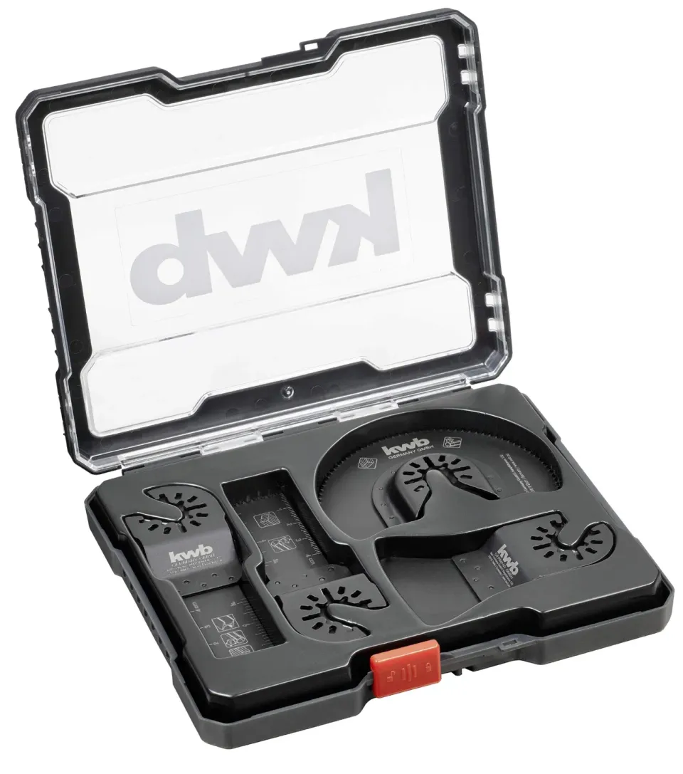 KWB 708890 Set Lame Multitool 4 Pezzi per Parquet