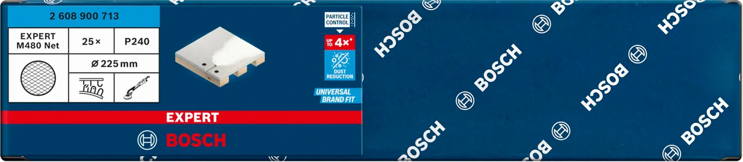 Bosch Expert M480 dischi rete 225 mm G240 25 pezzi
