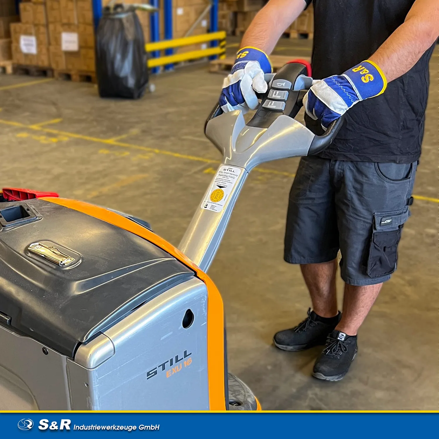 S&R guanti lavoro pelle XL 10 4 paia cuoio