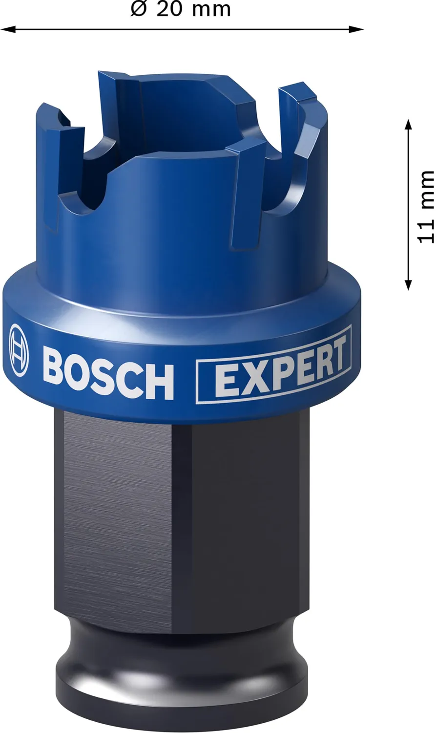 Bosch Expert Sheet Metal sega a tazza 20 mm inox