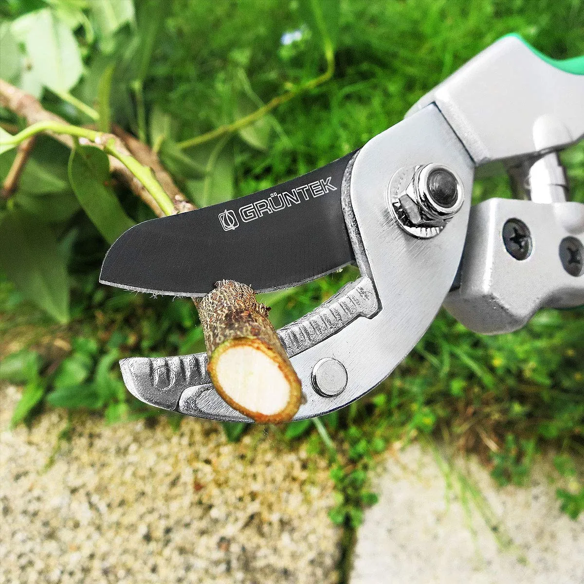 S&R Grüntek Tukane forbici potatura 195 mm a incudine 18 mm