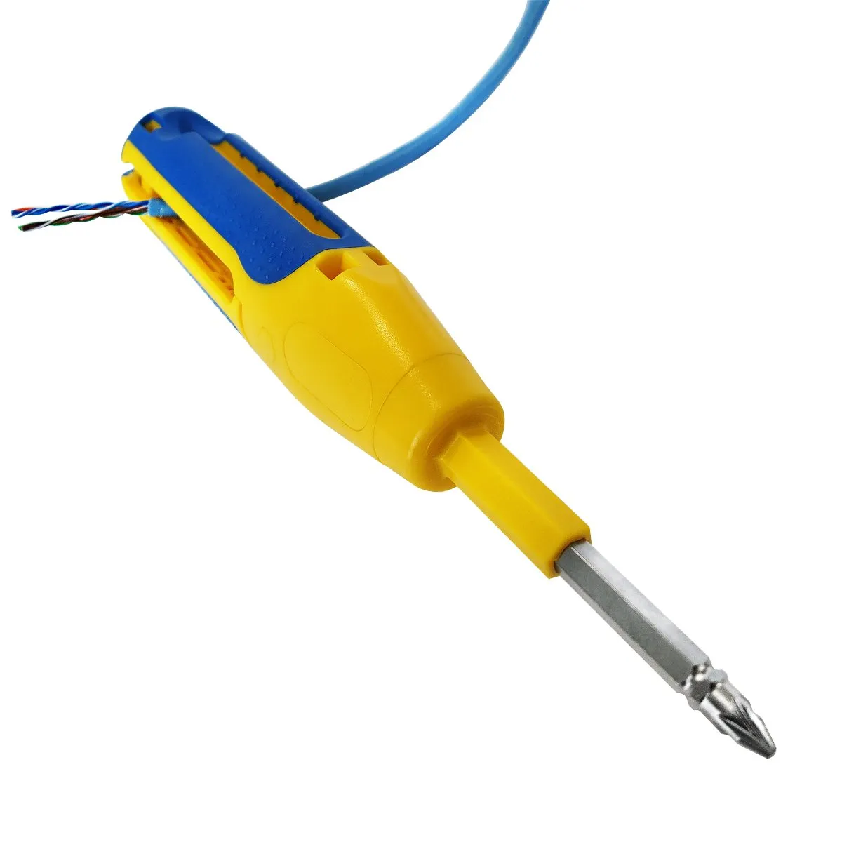 S&R Spelacavi Manuale Pinza spelafili coassiale