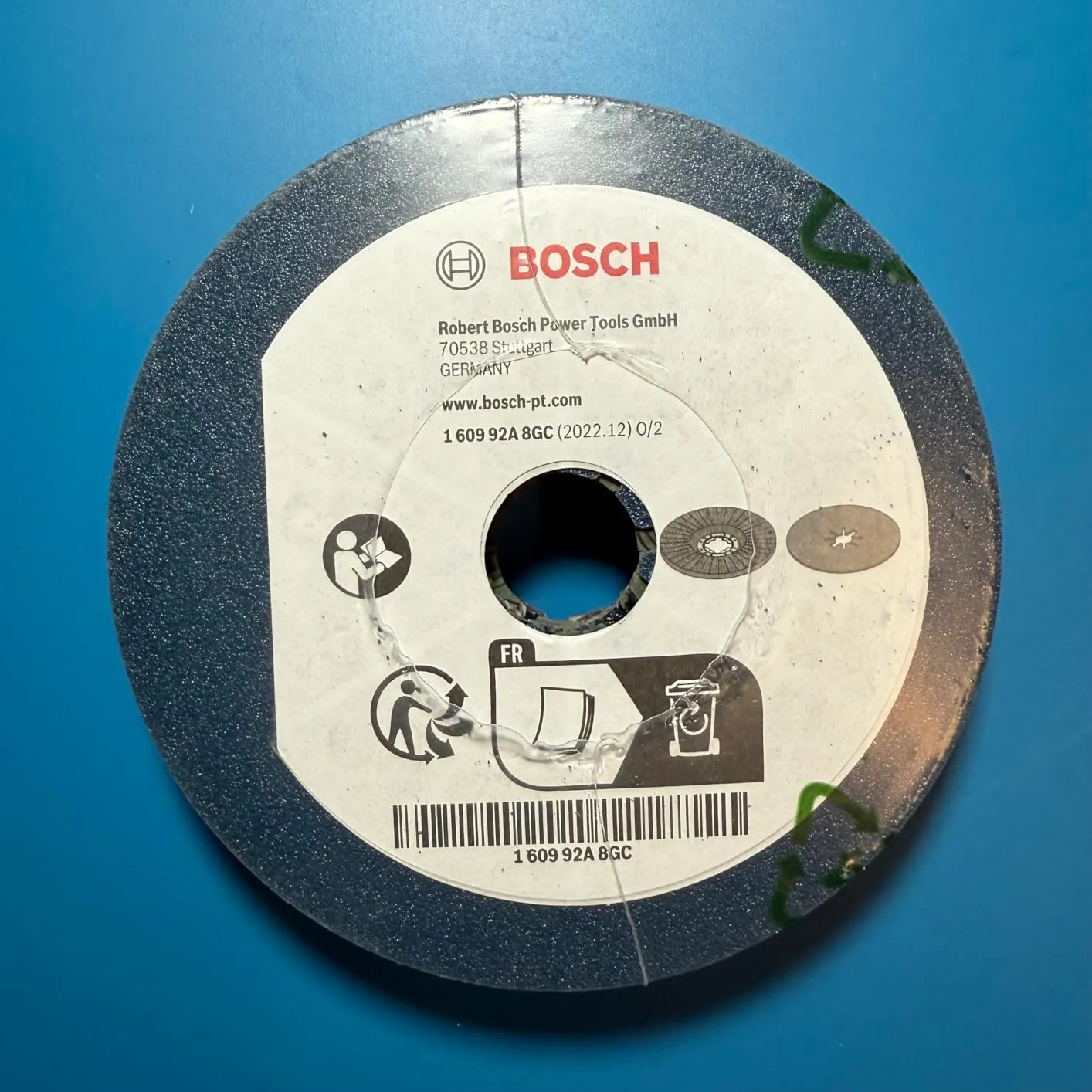 Bosch PRO R574 dischi fibra 125 mm X-Lock G36-120 12 pezzi