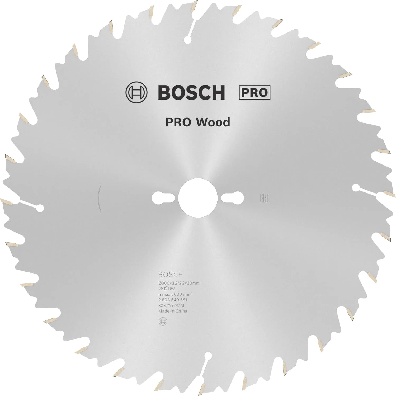 Bosch Optiline lama circolare legno 254x30 mm