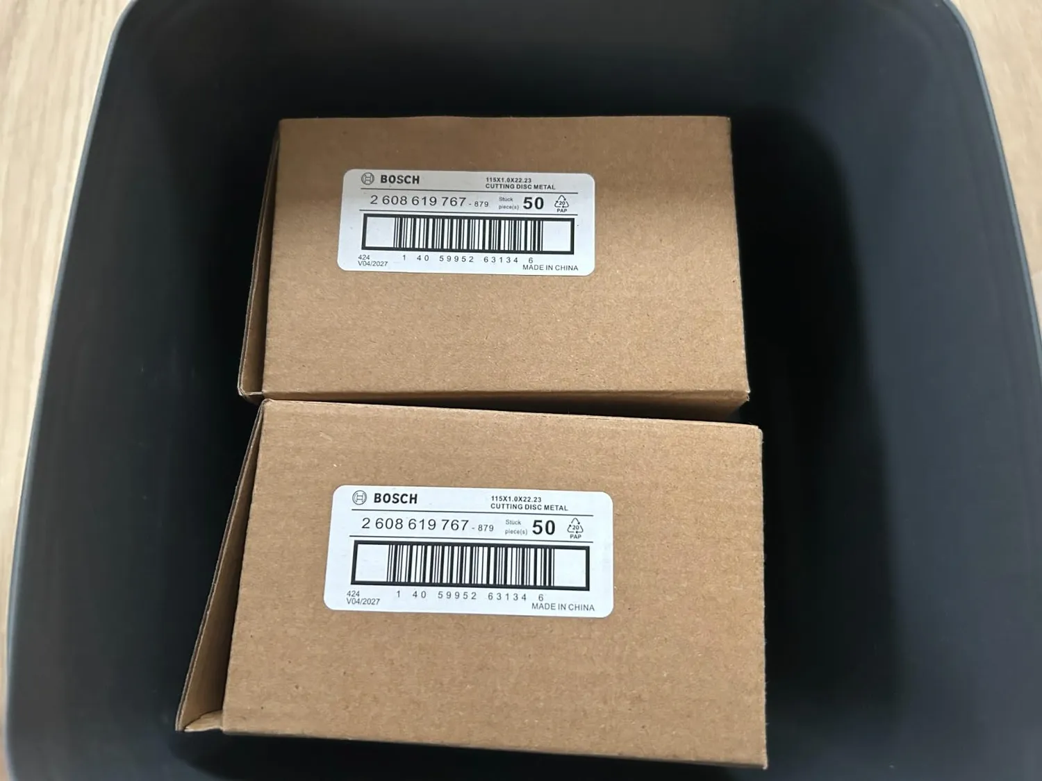 Bosch Expert dischi da taglio metallo Ø115 mm 100 pezzi