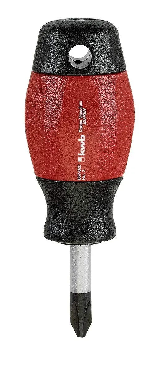 KWB Duo Line 667-022 cacciavite corto 25 mm acciaio CV