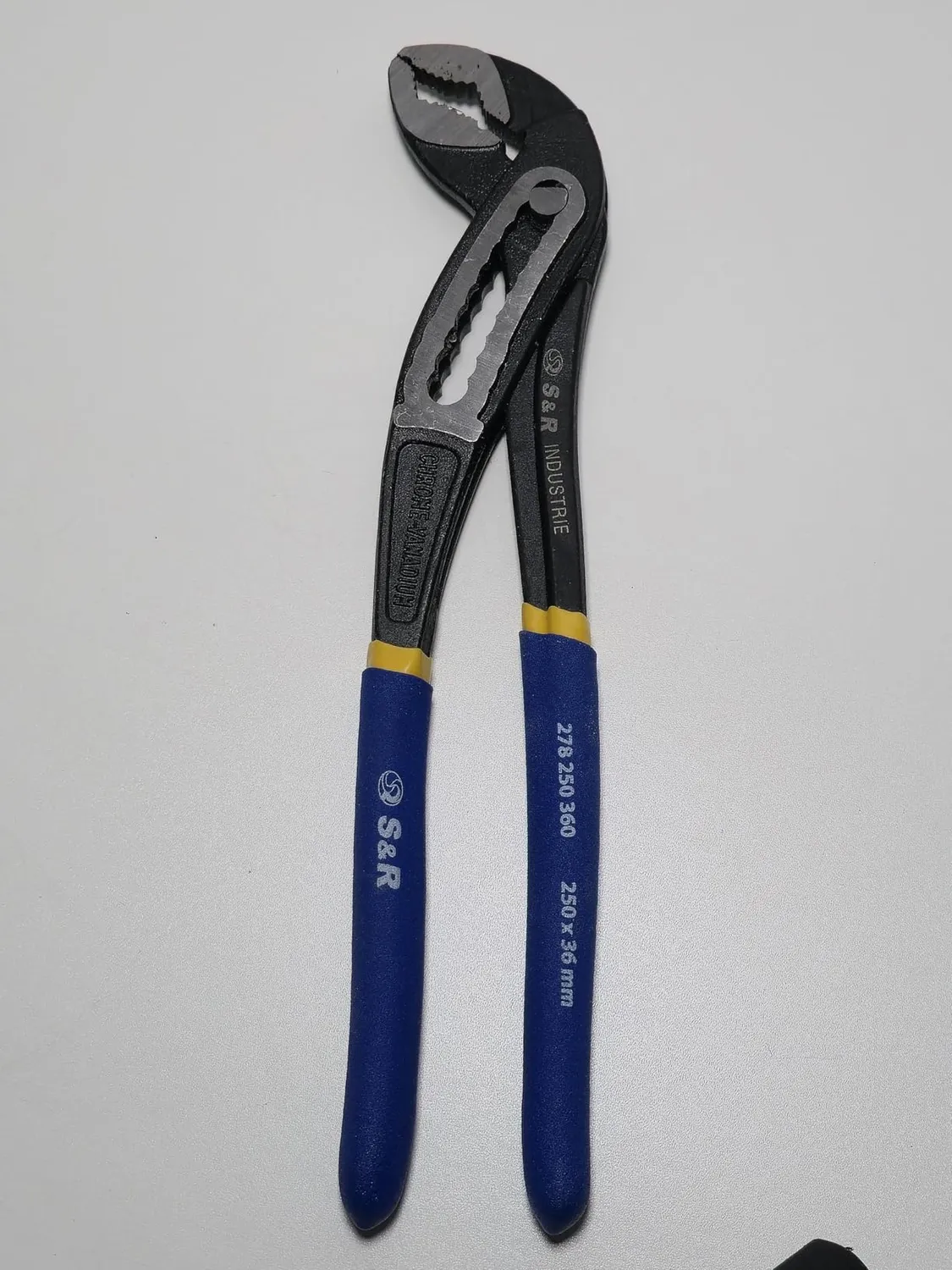 S&R pinza a pappagallo 250 mm 36 mm cromo vanadio