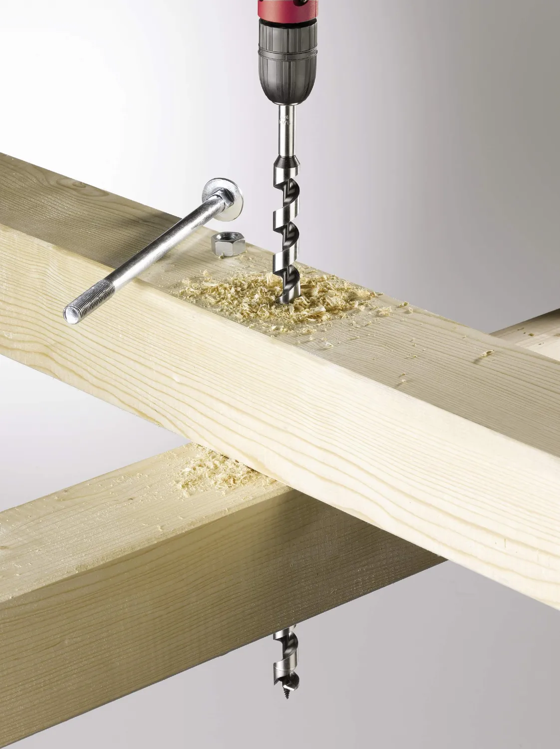 kwb Snake set punte legno 8-18 mm 230 mm 6 pezzi