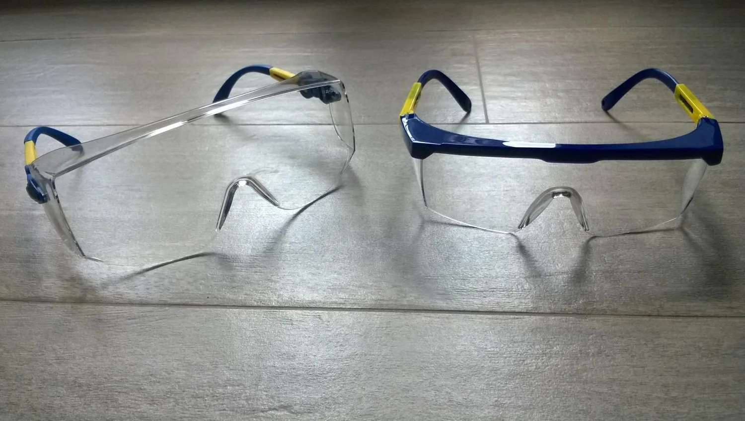 S&R Occhiali Protettivi Trasparenti Set 2 Pezzi UV