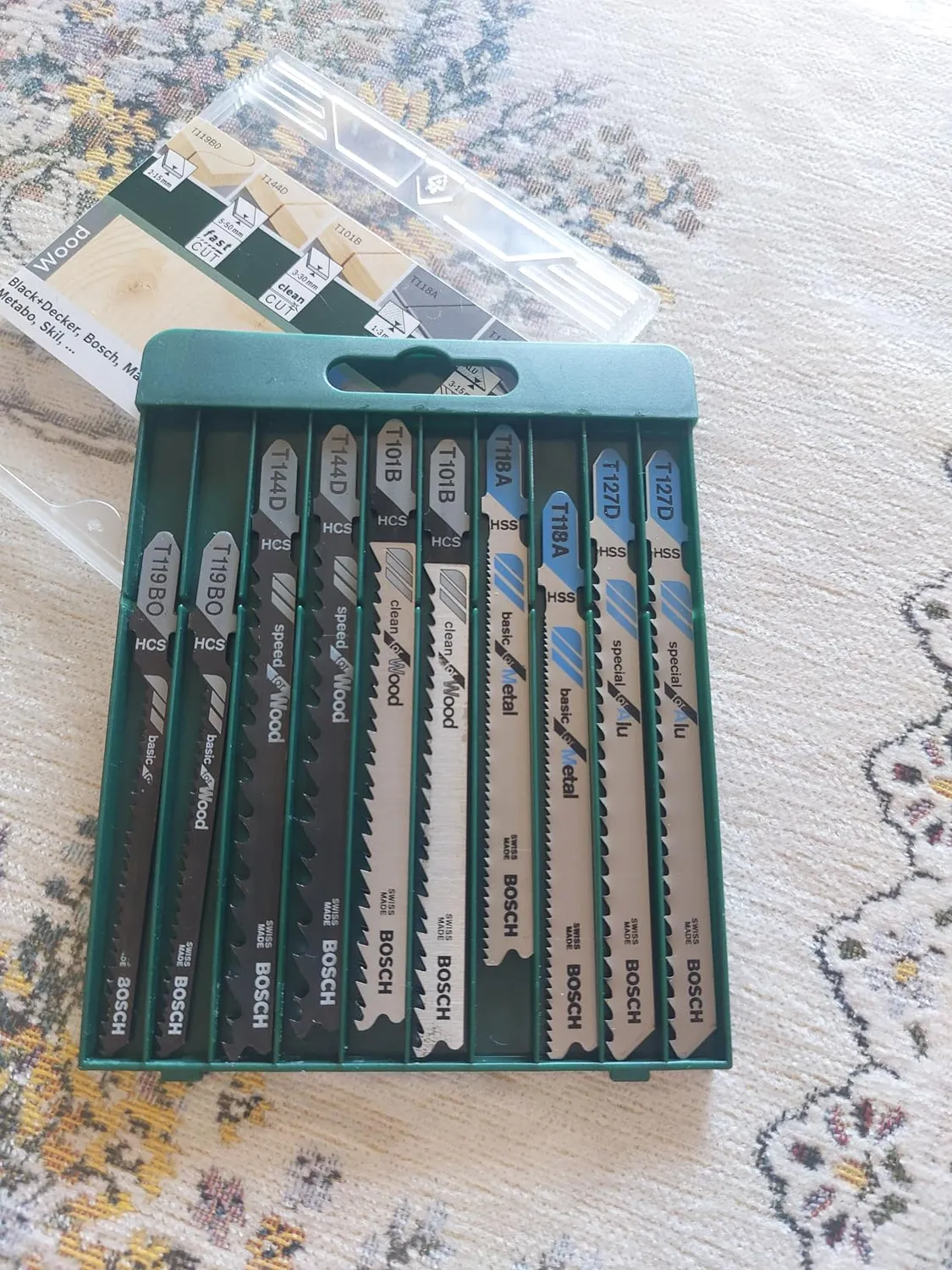 Bosch Expert lame seghetto Wood and Metal 10 pz codolo T