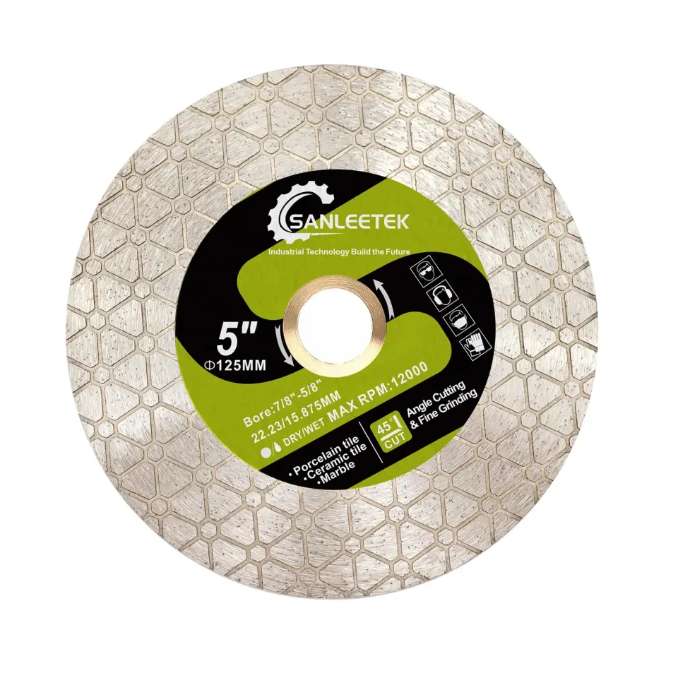 SANLEETEK disco diamantato 125 mm per piastrelle
