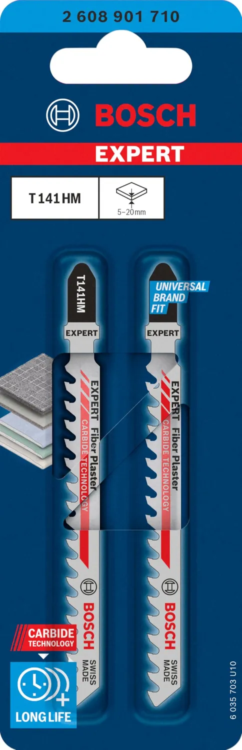 Bosch Expert T141HM lame seghetto 2 pz carburo