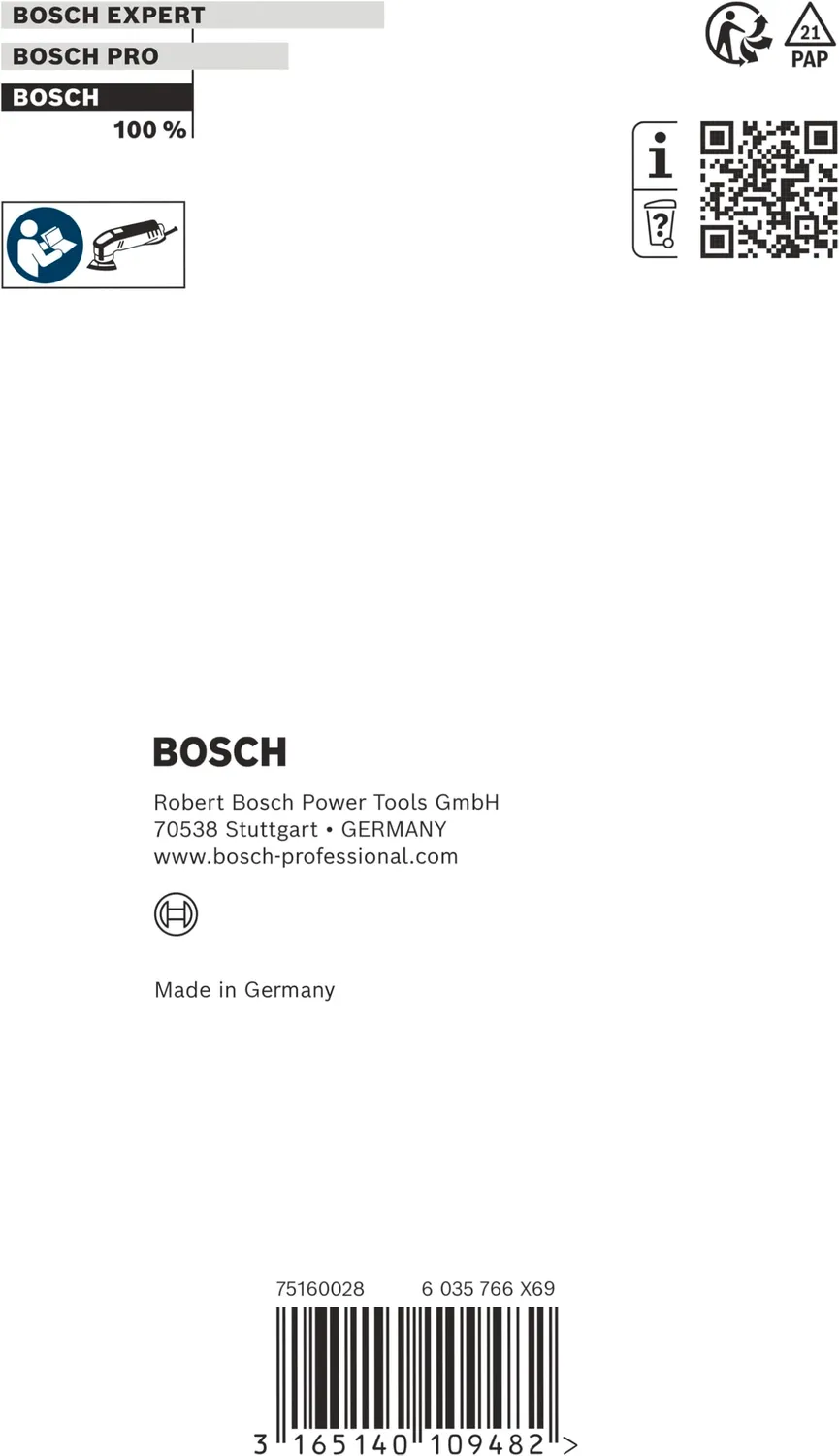 Bosch 2608000199 Piastra Levigatura Lunga Piana