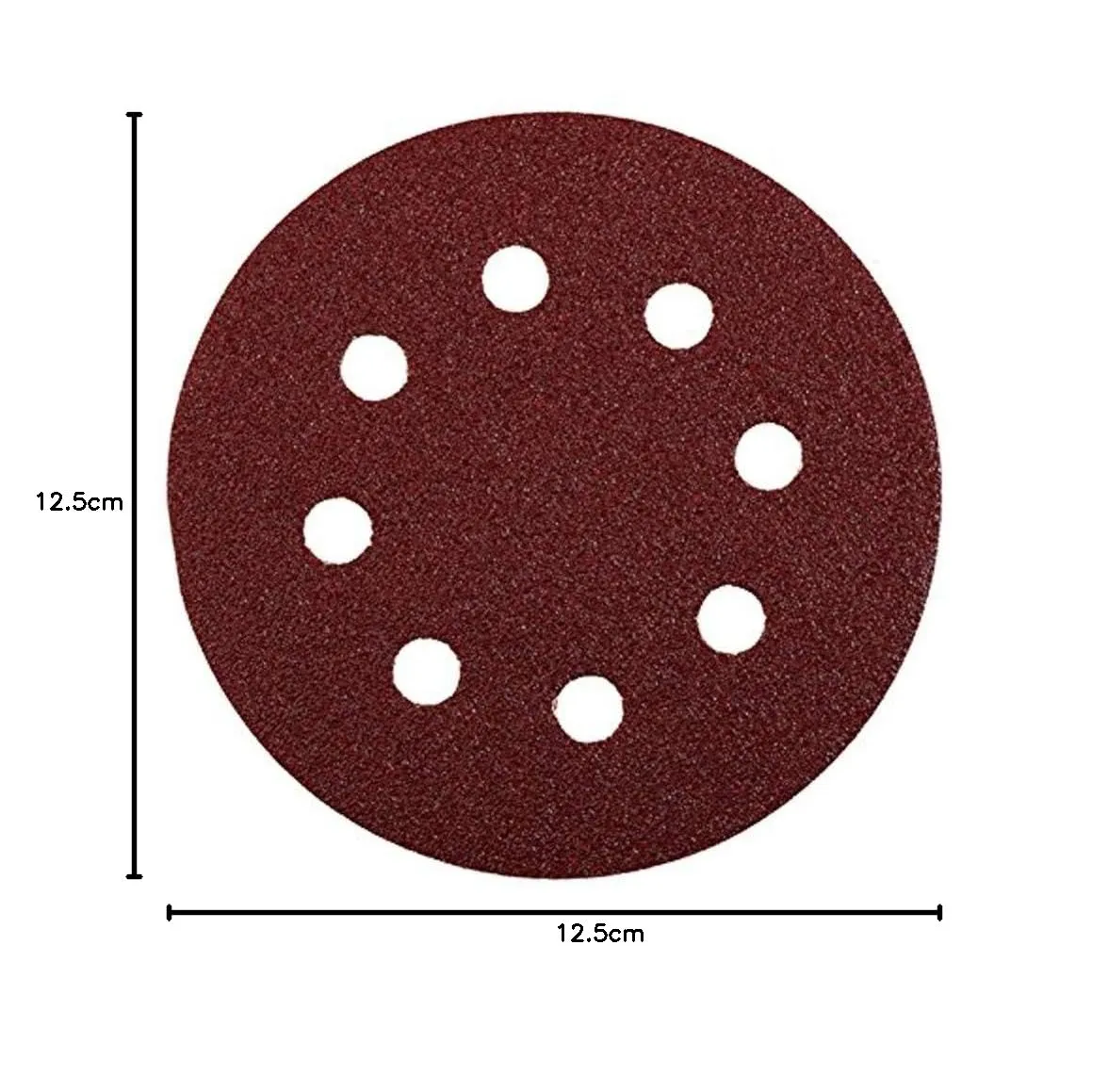 KWB 5419-12 Dischi Abrasivi 125 mm Legno Metallo