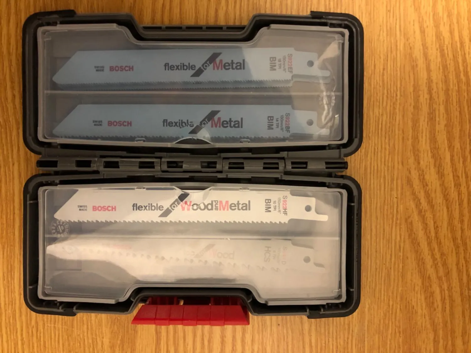 Bosch Expert ToughBox lame sega universale 20pz legno metallo