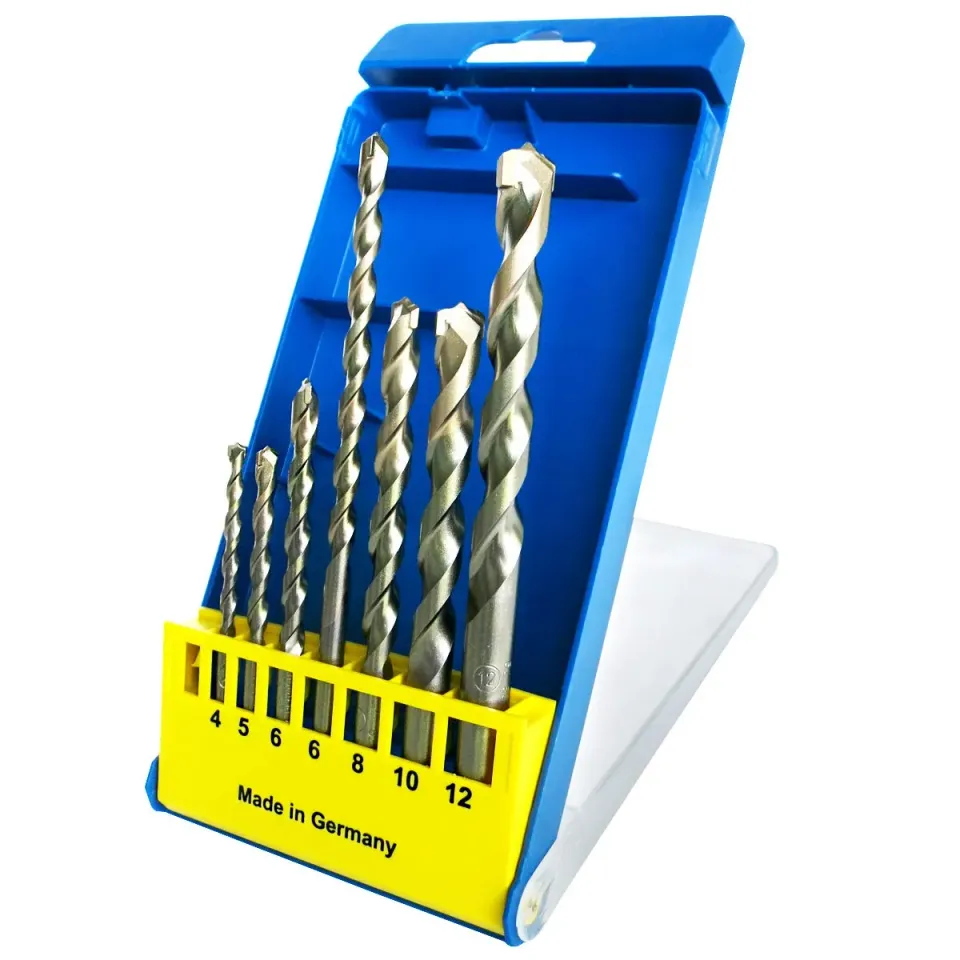 S&R Set 7 Punte Muro 4-12 mm Cemento Pietra