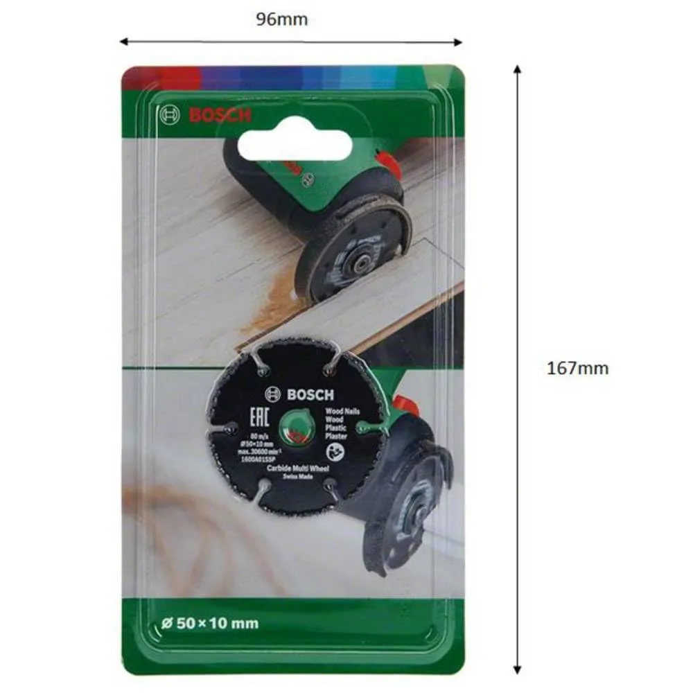 Bosch Carbide Multi Wheel disco taglio 50 mm EasyCut