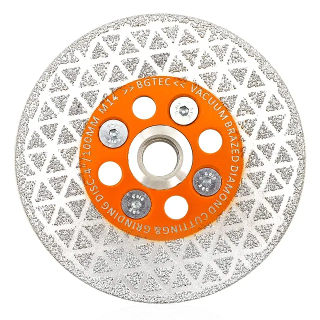 BGTEC Lama Diamantata 100mm M14 Doppio Lato 1 Pz