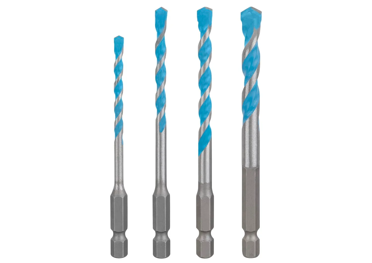 Bosch Expert HEX-9 set punte 7pz 4-12 mm multiuso