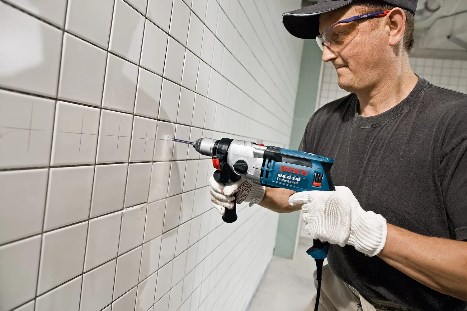 Bosch Expert CYL-9 SoftCeramic punte piastrelle 5pz 5,5-10 mm