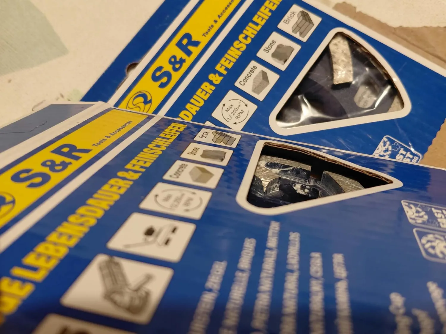 S&R Mola a Tazza Diamantata 125 mm per Cemento