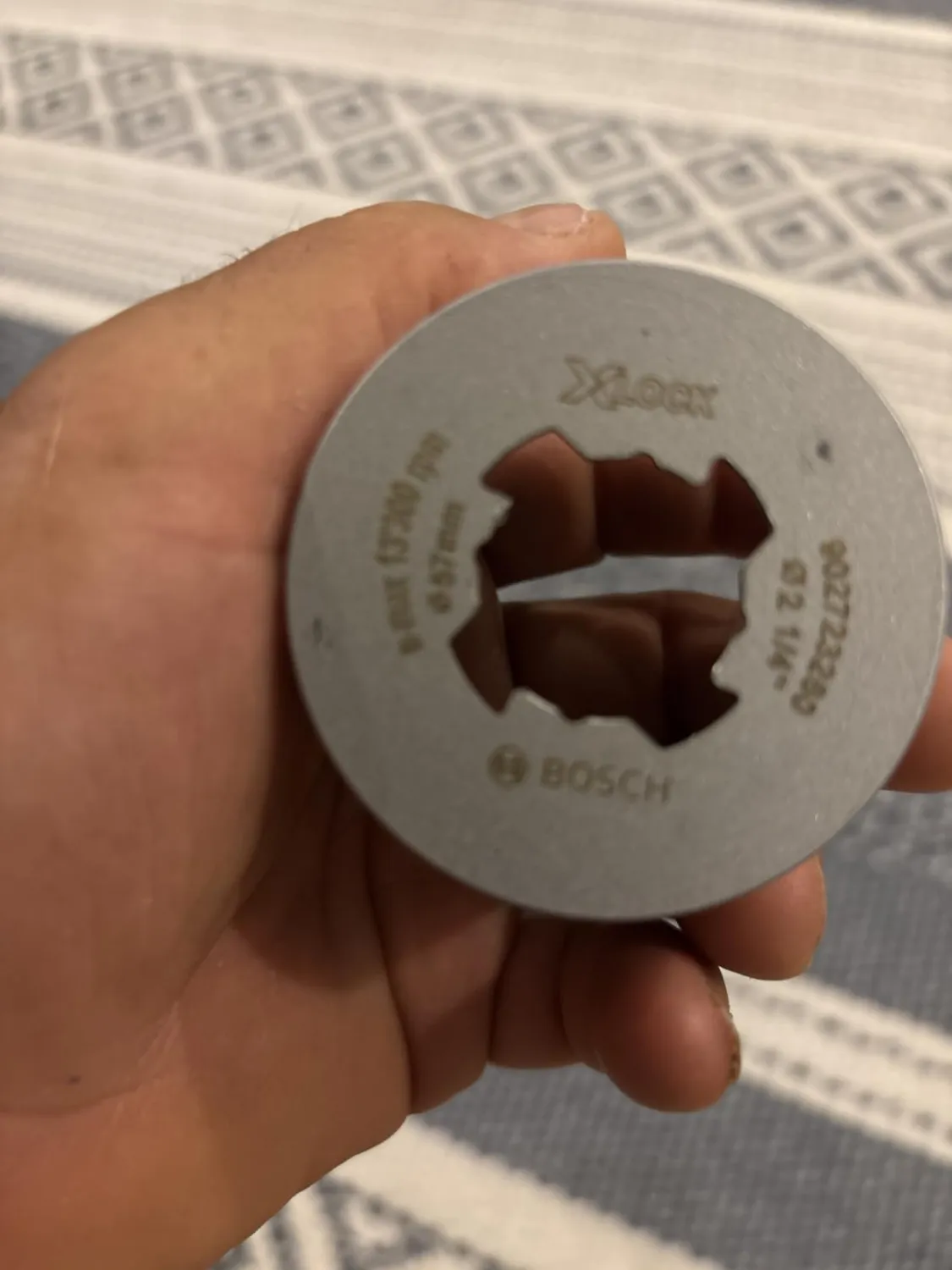 Bosch PRO Ceramic Dry corone diamantate X-Lock 5 pz gres