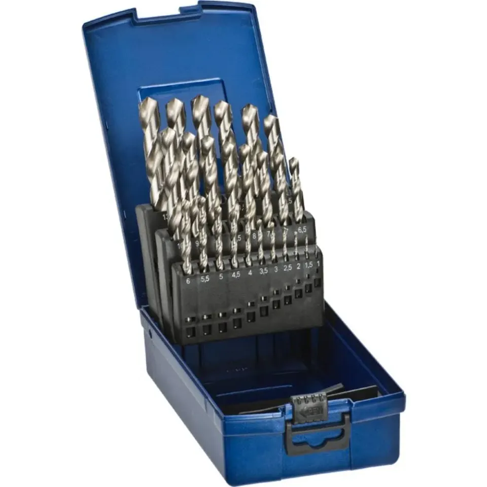 KWB Silver Star set punte HSS-G 25 pezzi 1-13 mm